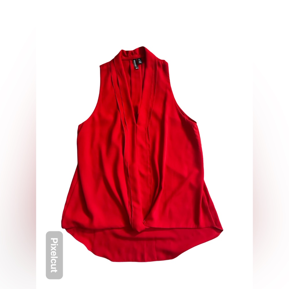 Valette Bright Red Tank Top Lightweight Women’s Size XS.